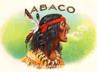 Abaco cigar box label