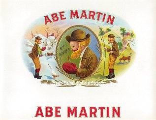 Abe Martin inner cigar label