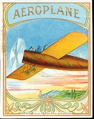 Aeroplane outer cigar label