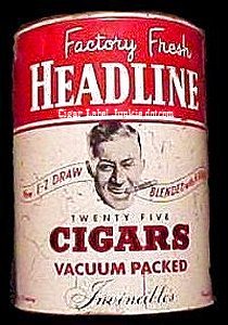 Headline- cigar box label