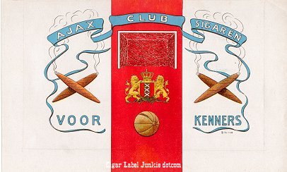Ajax Club inner cigar label