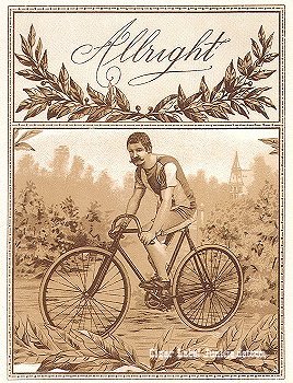 All Right- cigar box label