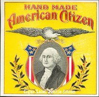 Am Citizen outer cigar box label