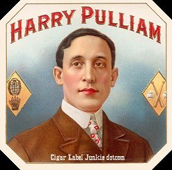 Harry Pulliam- cigar box label