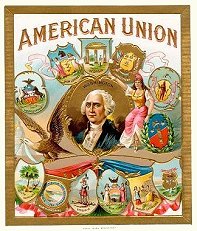 American Union cigar label