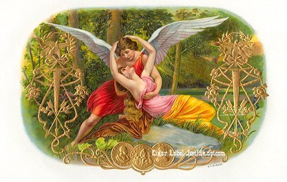 Flor Del Amor- cigar box label