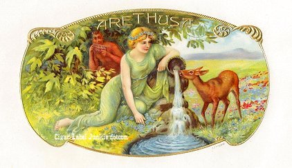 Arethusa-cigar box label