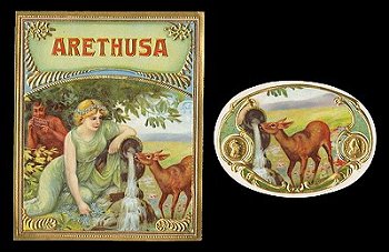 Arethusa outer cigar label