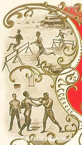 Athletic Club- cigar box label