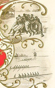 Athletic Club- cigar box label