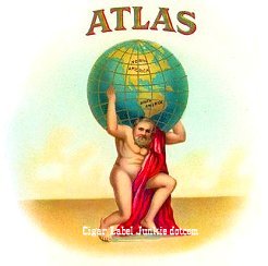 Atlas-cigar box label