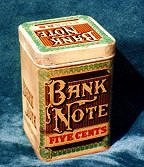bank note tin2 cigar label art