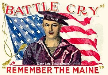 Battle Cry cigar box label