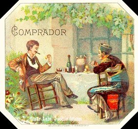 Comprador- cigar box label