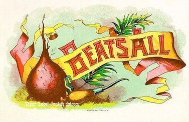 Beats All cigar box label