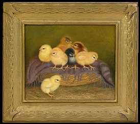 Ben Austrian painting cigar box label