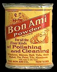 Bon Ami cigar box label