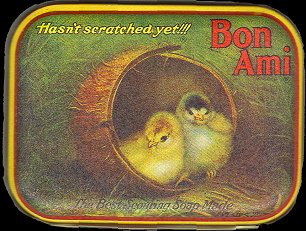 Bon Ami cigar box label
