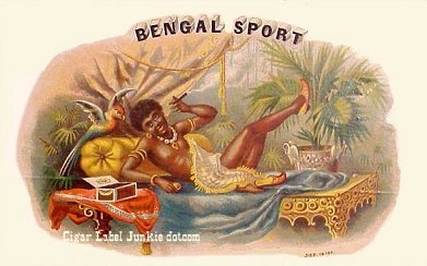 Bengal Sport cigar box label