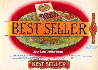 Best Seller inner cigar label