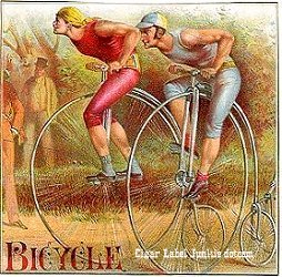 Bicycle- cigar box label