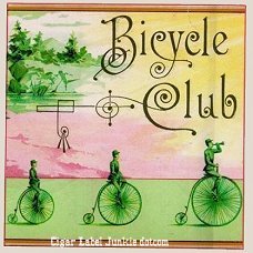 Bicycle Club cigar box label