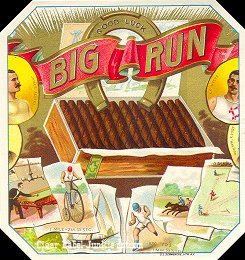 Big Run- cigar box label