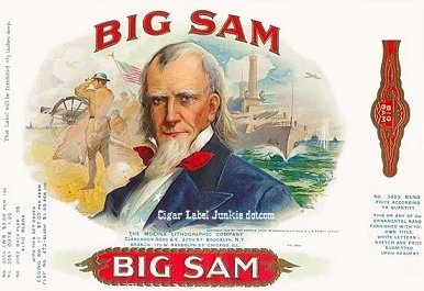 sample cigar box label