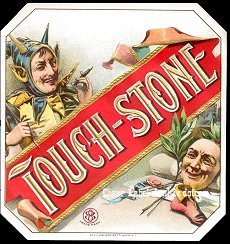 TouchStone- cigar box label