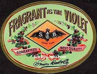 Simon Batt Seal- cigar box label