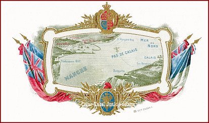 Bleriot top sheet cigar box label