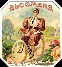 Bloomers cigar box label