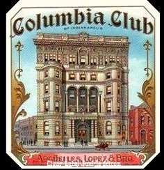 Columbia- cigar box label