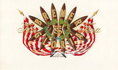 Bremer Gloria inner cigar label