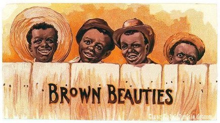 Brown Beauties cigar label