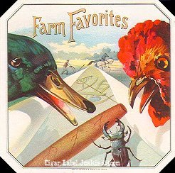 Farm Favorite- cigar box label