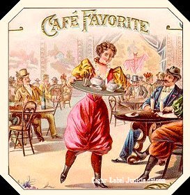 Cafe Fav- cigar box label