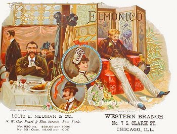 El Monico- cigar box label