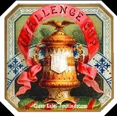 Challenge Cup- cigar box label