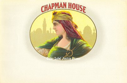 Chapman House-inner cigar label