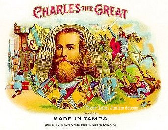 Charles the Great- cigar box label