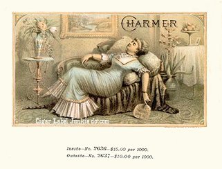 Charmer- cigar box label