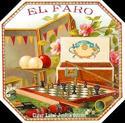 El Faro- cigar box label