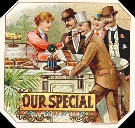 Our Special- cigar box label