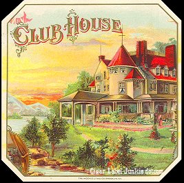 Club House-outer cigar label