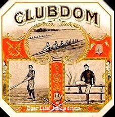 Clubdom cigar box label