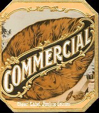 Commercial cigar label