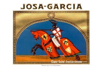 Josa- cigar box label