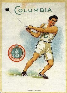Columbia- cigar box label