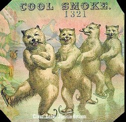 Cool Smoke- cigar box label
